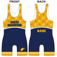 (GIRLS CUT) STATE CHAMPION SINGLET 2