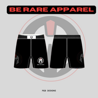 BE RARE FIGHT SHORTS