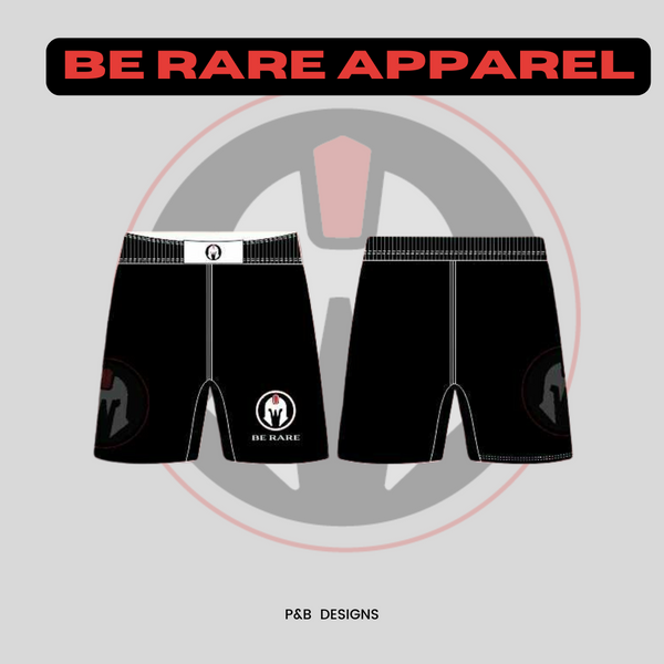BE RARE FIGHT SHORTS